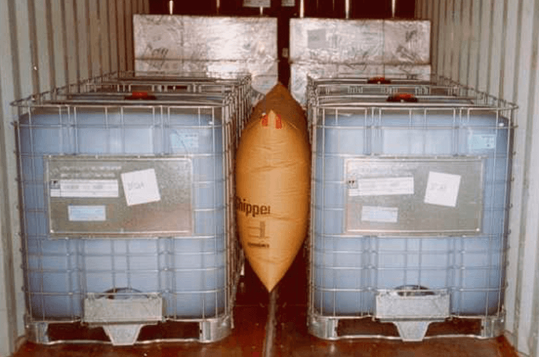 Kraft paper dunnage bag