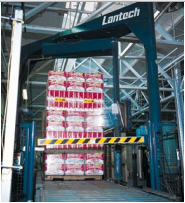 Lantech pallet wrapping