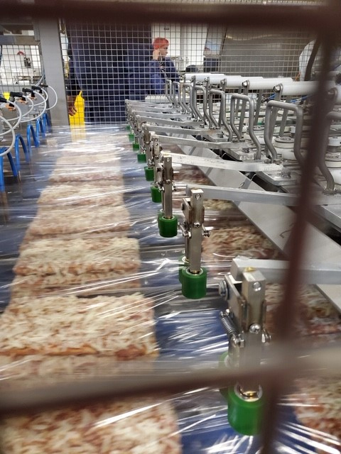 Packaging equipment in manufacturing