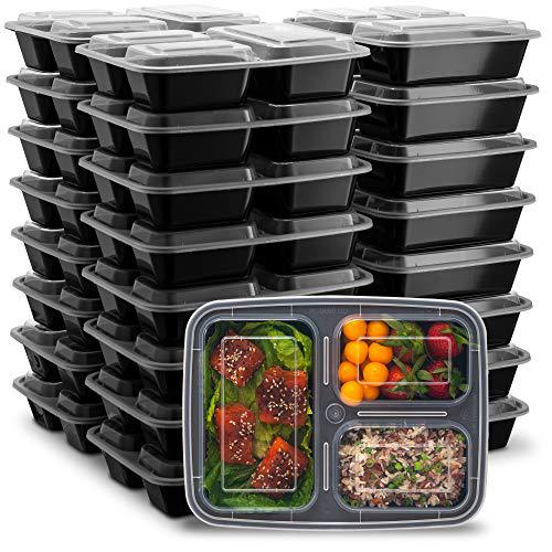 Clamshell food prep packages