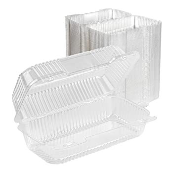 Stack of clamshell packs